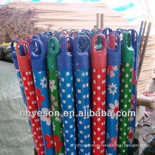 dot/spot pvc cover wood broom handle 2.2*120cm